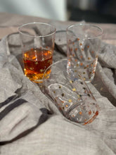 Load image into Gallery viewer, Set of 6 Tea Glasses Gold Little Stars