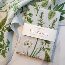 Load image into Gallery viewer, HERB GARDEN | 100% LINEN TEA TOWEL