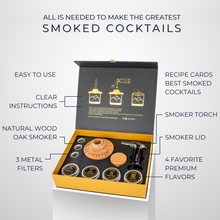 Load image into Gallery viewer, Cocktail Smoker Kit, Gift Set MEN. Whiskey, Bourbon Home Bar