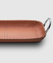 Load image into Gallery viewer, Durango Brown Leather Rectangle Tray