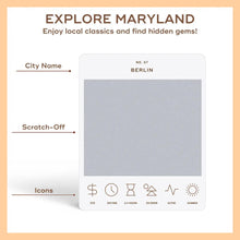 Load image into Gallery viewer, Maryland Adventure Bucket List