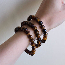 Load image into Gallery viewer, Tiger's Eye Bracelet 4mm/6mm/8mm - Crystals & Stones