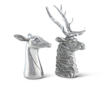 Load image into Gallery viewer, Stag and Doe Salt & Pepper Set