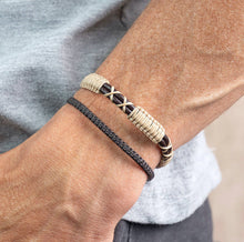 Load image into Gallery viewer, Leather Bracelet for Men | Rope Bracelet | Gift for Him |