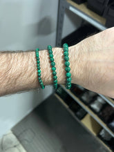 Load image into Gallery viewer, Malachite Bracelet 4mm/6mm/8mm - Crystals & Stones