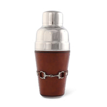 Load image into Gallery viewer, Premium Genuine Leather Equestrian Bit Cocktail Shaker