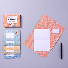 Load image into Gallery viewer, Nature Study Pigeon, Folding Letter Set – Pack of 6 Letters