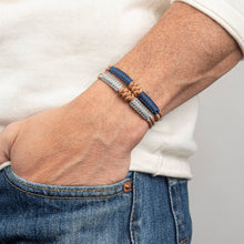 Load image into Gallery viewer, Men's Knot Bracelet | Leather Bracelet | Adjustable Bracelet