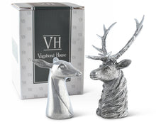 Load image into Gallery viewer, Stag and Doe Salt & Pepper Set