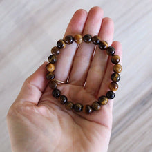 Load image into Gallery viewer, Tiger's Eye Bracelet 4mm/6mm/8mm - Crystals & Stones