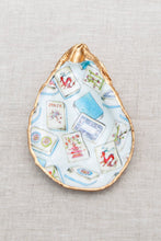 Load image into Gallery viewer, Mahjong Decoupaged Oyster Shell Decor