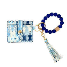 Load image into Gallery viewer, Ocean Breeze Keychain Wristlet Wallet