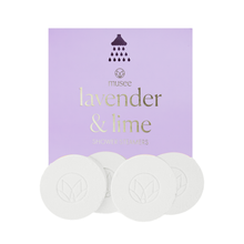 Load image into Gallery viewer, Lavender & Lime Shower Steamers