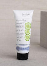 Load image into Gallery viewer, Cucumber & Honey Salt Scrub by Cottage Greenhouse