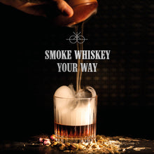 Load image into Gallery viewer, Whiskey Smoker Kit — DIY Whiskey &amp; Bourbon Infusion with Rich Smoky Flavors | Essential Gift for Whiskey Lovers &amp; Home Bartenders
