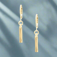 Load image into Gallery viewer, Gold Bar Earrings
