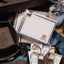 Load image into Gallery viewer, Blue Tiger Flat Notecards
