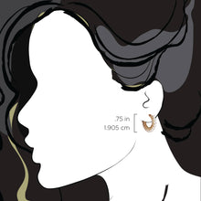 Load image into Gallery viewer, .75" Signature Wrap Hoop - Custom Stone
