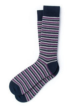 Load image into Gallery viewer, Alexander Multi-color Stripe Sock by Alynn
