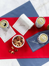 Load image into Gallery viewer, Golden Salute Cheers Luxury Disposable Cocktail Napkins
