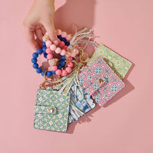 Load image into Gallery viewer, Ocean Breeze Keychain Wristlet Wallet
