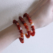 Load image into Gallery viewer, Carnelian Bracelet 4mm/6mm/8mm - Crystals &amp; Stones

