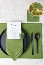 Load image into Gallery viewer, Olive Luxury Disposable 100% Cotton Cocktail Napkins
