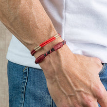 Load image into Gallery viewer, Leather Bracelet for Men | Rope Bracelet | Gift for Him |

