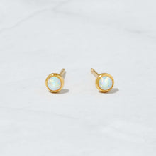 Load image into Gallery viewer, Opal Stud Earrings
