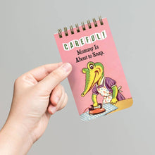 Load image into Gallery viewer, Careful! Mommy Is About to Snap - 3x5 Spiral Memo Notepad

