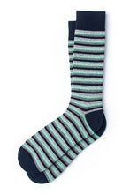 Load image into Gallery viewer, Alexander Multi-color Stripe Sock by Alynn

