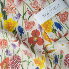 Load image into Gallery viewer, SPRING | 100% LINEN TEA TOWEL
