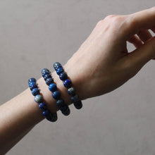 Load image into Gallery viewer, Lapis Lazuli Bracelet 4mm/6mm/8mm - Crystals &amp; Stones
