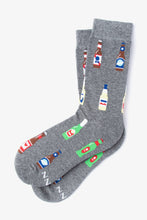 Load image into Gallery viewer, Beer Me Sock - Carded Cotton Socks by Alynn
