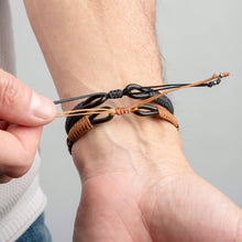 Load image into Gallery viewer, Leather Bracelet for Men | Rope Bracelet | Gift for Him |
