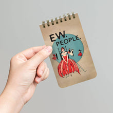 Load image into Gallery viewer, Ew, People - Funny 3x5 Spiral Memo Notepad
