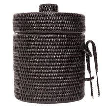 Load image into Gallery viewer, Artifacts Rattan Ice Bucket with Tongs
