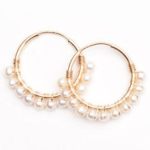Load image into Gallery viewer, .75" Skinny Wrap Hoops
