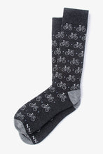 Load image into Gallery viewer, The Cycle Of Life Bicycle Sock -  Carded Cotton by Alynn
