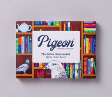 Load image into Gallery viewer, Bookstore Pigeon, Folding Stationery Letter Pack, Pack of 6

