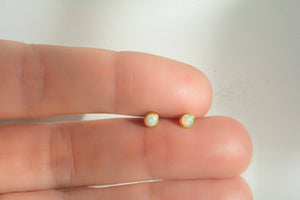 Opal Stud Earrings