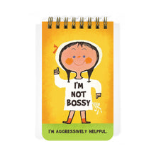 Load image into Gallery viewer, I’m Not Bossy. I’m Aggressively Helpful - 3x5 Memo Notepad
