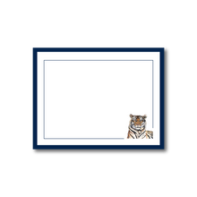 Load image into Gallery viewer, Blue Tiger Flat Notecards
