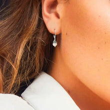 Load image into Gallery viewer, Midnight Whisper Pearl Earrings
