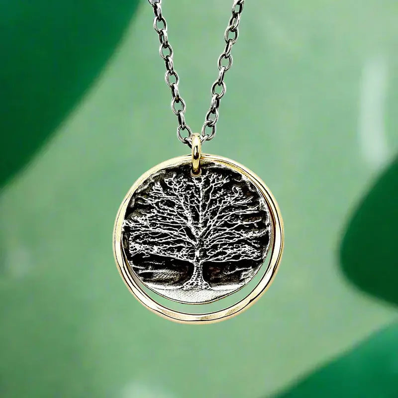 Oak Tree Necklace