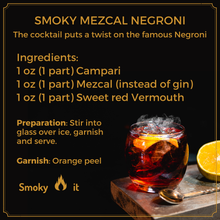 Load image into Gallery viewer, Cocktail Smoker Kit, Gift Set MEN. Whiskey, Bourbon Home Bar
