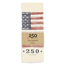 Load image into Gallery viewer, American Flag Anniversary Tea Towel
