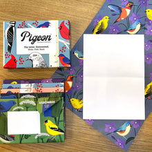 Load image into Gallery viewer, Carnival of Colour Pigeon letter pack
