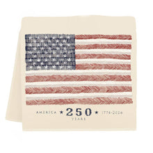 Load image into Gallery viewer, American Flag Anniversary Tea Towel
