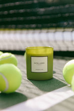 Load image into Gallery viewer, Racquet Club Soy Candle - Fresh Cucumber &amp; Vetiver 9.75oz

